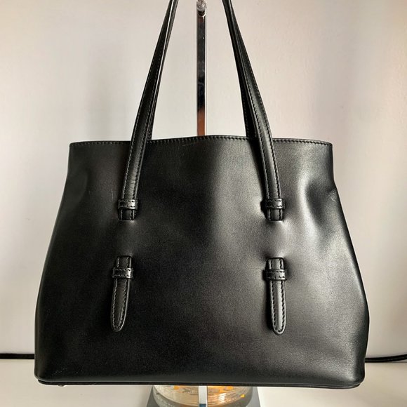 Alaia Handbags - Alaia Mini Mina Leather Tote